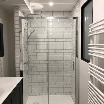 Appartement 80M2 Noir &Blanc