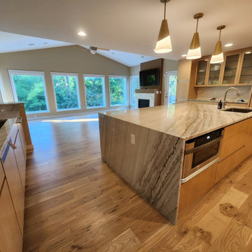 Wide Plank Hickory Flooring – Character Grade | Town & Country Remodel
