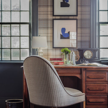 Library/ Home Office in an Antique Sea Captain's House