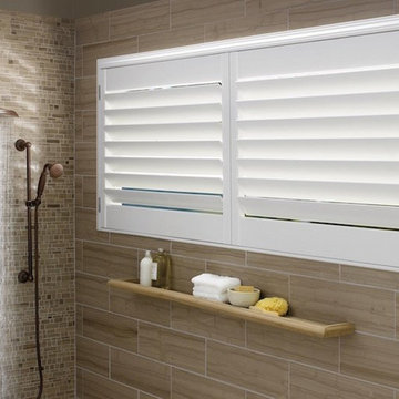 Bathroom window treatments