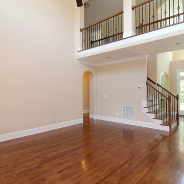 Two story great room