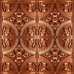 1204 Solid Copper Ceiling Tile - 2ft x 2ft - Ceiling Tile