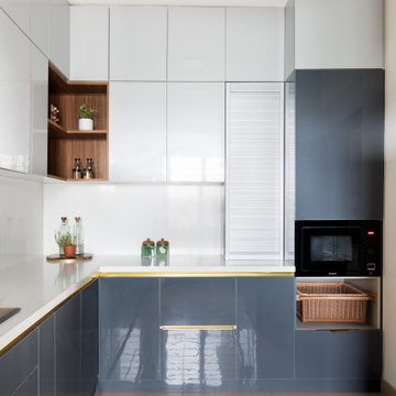 Blue & White Kitchen