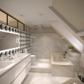 Villa Parisis - Rénovation d'une villa de 200m²