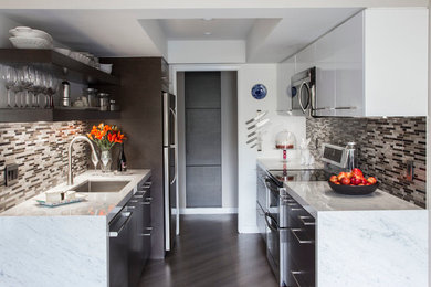Trendy kitchen photo in Los Angeles