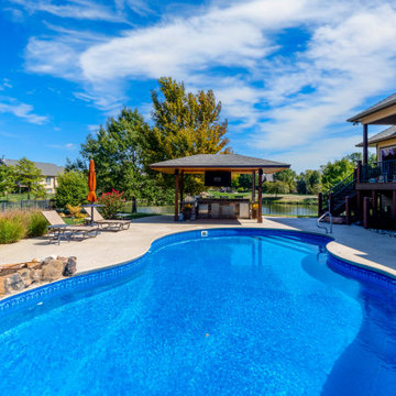 Camden Chase Pool Pavilion & Deck Build