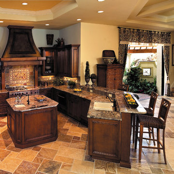 Sater Design Collection's 6948 "Gambier Court" Home Plan