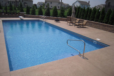 Example of a pool design in Columbus