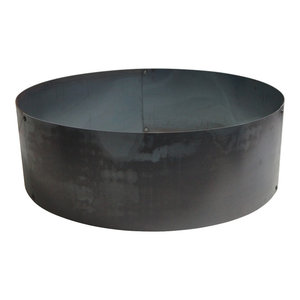 60 Solid 5 Piece Fire Ring Industrial Fire Pits By P D