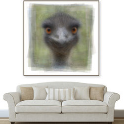 Emu Overlay artwork - Fine Art Prints