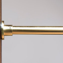 Gold Tension Rod - Curtain Rods