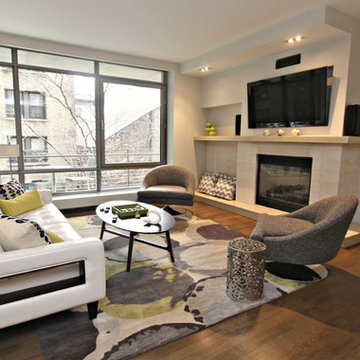 NYC Living/Family/Den Rooms by Designed to Appeal