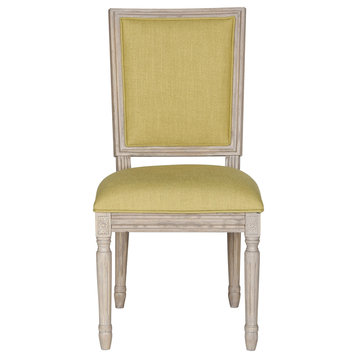 Safavieh Buchanan Side Chairs, Set of 2, Chartreuse