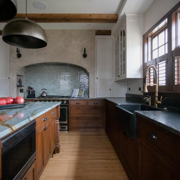 Moody Mediterranean Kitchen