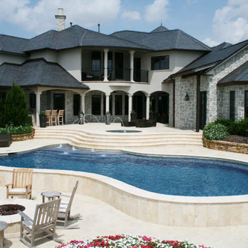 Custom Pool in Westlake, Texas
