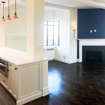 Open Kitchen & Living Room