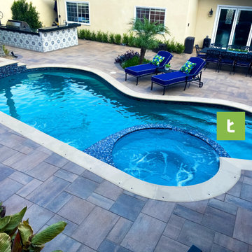 Backyard Remodel in Glendale, CA