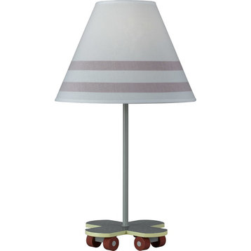 Skateboard Table Lamp - Multi