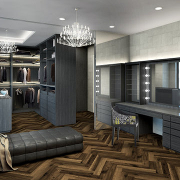 フィッティングルームは高級ブティックのように