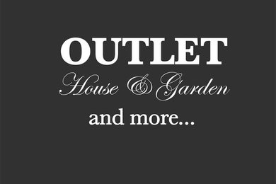 Grafisk profil till inredningsbutiken Outlet House & Garden and more...