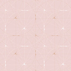 PERFECT FIT, POWDER PINK - Wallpaper