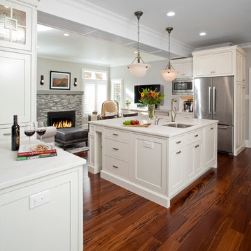 Berwyn, PA Award Winning Private Residence First Floor Remodel