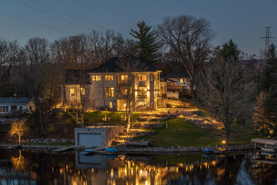 Inspiration for a craftsman home design remodel in Other