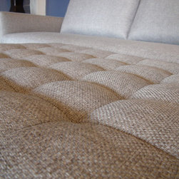 Love Seat w/ Ottoman - Sofas