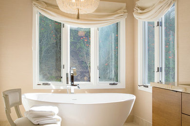 Bathroom - coastal bathroom idea in San Diego