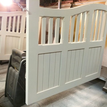 Painted or stained Gates