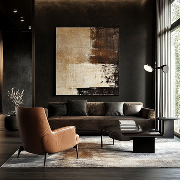 The New Masculine: Sleek, Strong & Stylish Living SpacesA Sanctuary of Style and