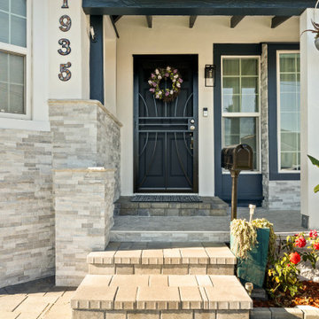 Modern Exterior & Hardscape Remodel by Nextgen Home Builders in Pasadena, CA