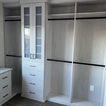 His and Hers Master Closet