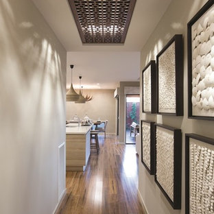 Inredning av en exotisk hall