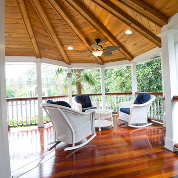 Historic Pool House Addition and IPE Deck Build