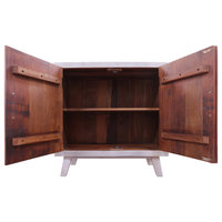 Solid Wood Handcrafted Sideboard Cabinet 32"H x32"W x 14"D