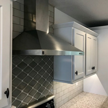 Geneseo New Construction Koch Painted White MSI Quartz Peppercorn White