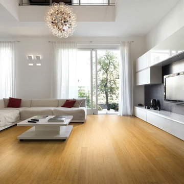 Engineered Natural Strand Woven Bamboo Flooring