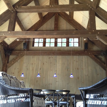 Post and Beam Pool House
