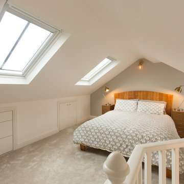 Converting a large loft into a cozy and capacious room in Lambeth