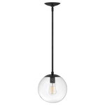 Hinkley - Hinkley 3747BK War, 1-Light Pendant Mid-Century Modern, andinavian Sty - Everything goes with Warby. Combining the best ofWarby One Light Pend Black *UL Approved: YES Energy Star Qualified: n/a ADA Certified: n/a  *Number of Lights: 1-*Wattage:100w Incandescent bulb(s) *Bulb Included:No *Bulb Type:Incandescent *Finish Type:Black