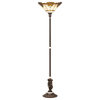 74 High Shell with Jewels Floor Lamp
