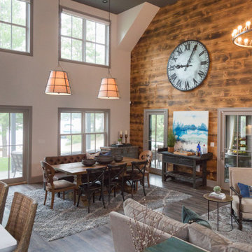 Modern & Rustic Lake House