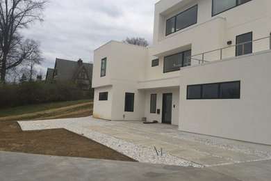 This is an example of a modern landscaping in Cincinnati.