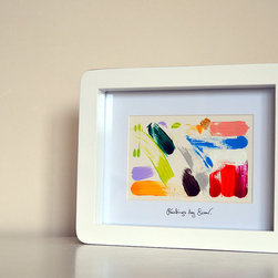 Original painting and modern frame by Swav - Paintings