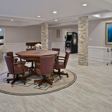 Magnificent Basement Remodel that a Family in Chantilly VA Loves!