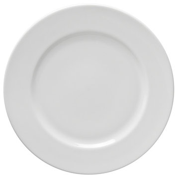 Classic White Bread and Butter Plates, Set of 6