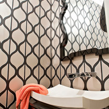 guest bathroom off kitchen