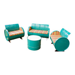 Drum Works Furniture - Topsail Collection Arm Chair Replacement Part - Outdoor Lounge Sets