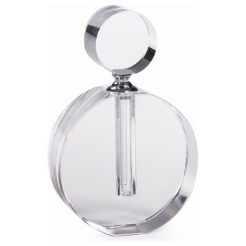 "Amari" 6" Tall Double O Glass Perfume Bottle